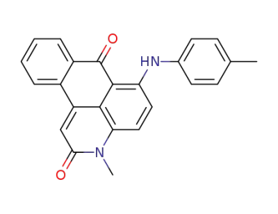6-(p-Tolylamino)-N-methylanthrapyridone