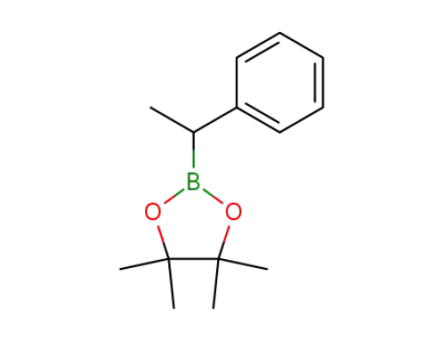 4,4,5,5-tetramethyl-2-(1-phenyl-ethyl)-[1,3,2]dioxaborolane
