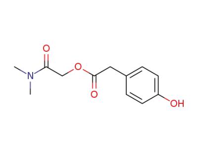 p-hydroxyphenylacetic acid-N, N-dimethylcarbamoylmethyl ester