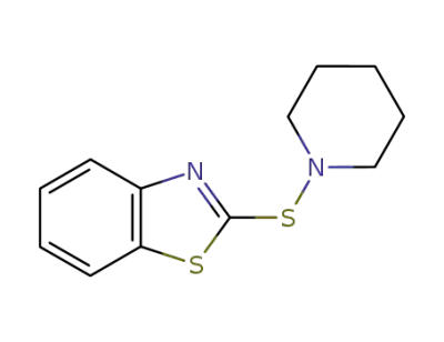 N-piperidin-2-benzothiazole sulfenamide
