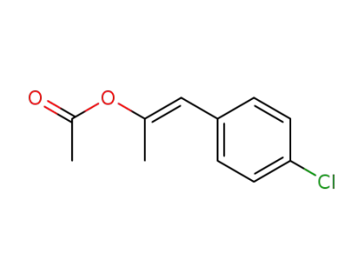 (E)-1-(4-chlorophenyl)prop-1-en-2-yl acetate